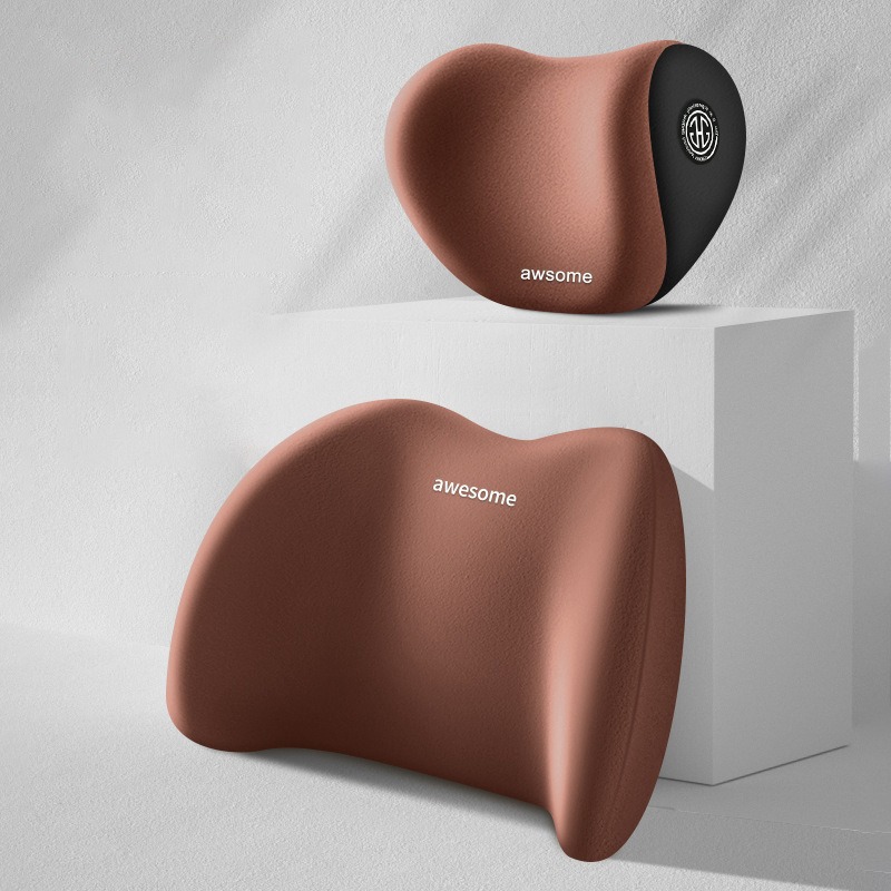 Car Lumbar Support Pillow & Neck Pillow Kit for Car Seat Comfort 1